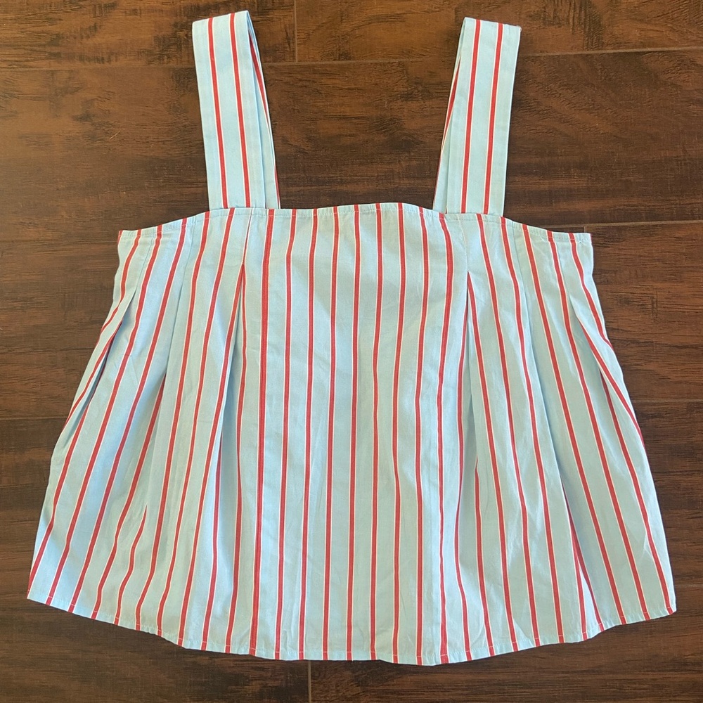 Mersea Voyageur Cropped Stripes top sz S